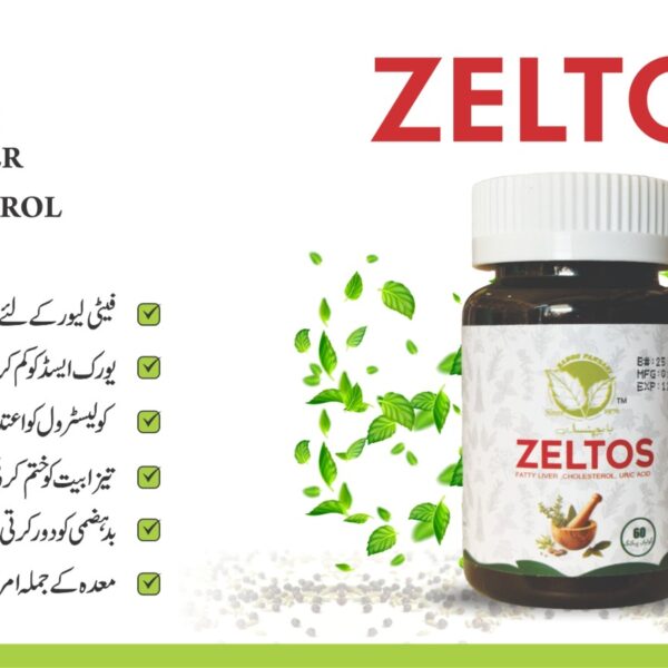 Zeltos for Fatty Liver, Cholesterol and Uric Acid